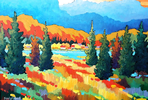 Original oil on board painting
