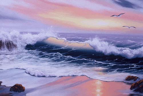 Original oil on board painting