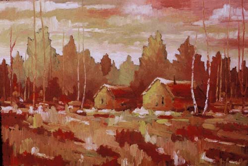 Original oil on board painting