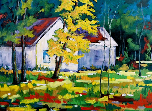 Original oil on board painting