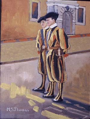 Original oil on board painting
