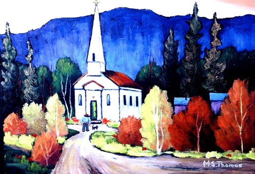 Original oil on board painting