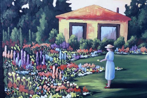 Original oil on board painting