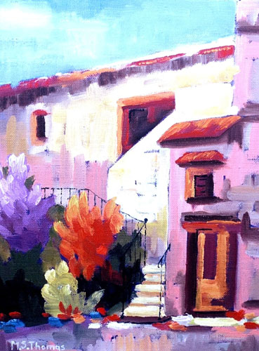 Original oil on board painting
